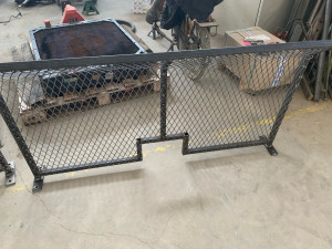 Photo de galerie - Soudure de toute pièce acier uniquement pas d inox ni d alu travail de qualité 