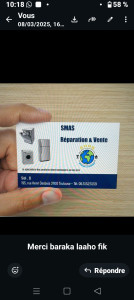 Photo de galerie - Smas réparation électroménager 
