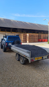 Photo de galerie - Livraison de GTN sur un chantier 