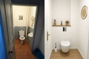 Photo de galerie - Pièce Wc refait à neuf 