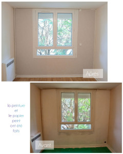 Photo de galerie - Travaux de peinture et de papier peint 