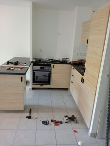 Photo de galerie - Montage cuisine équipée 