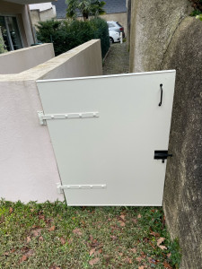 Photo de galerie - Remplacement portillon 