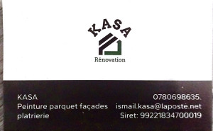 Photo de galerie - Carte visite