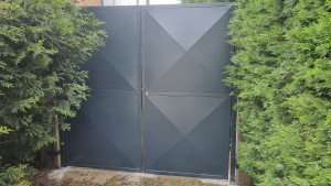 Photo de galerie - Portail pointe de diamant