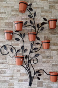 Photo de galerie - Support fleur mural