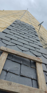 Photo de galerie - Pose d'ardoise 