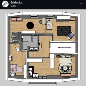 Photo de galerie - Plan 3D maison