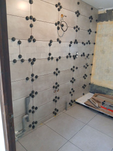 Photo de galerie - Carrelage  salle de bain 