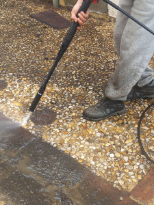 Photo de galerie - Lavage de toiture.
