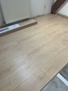 Photo de galerie - Pose de parquet , revêtement de sol 