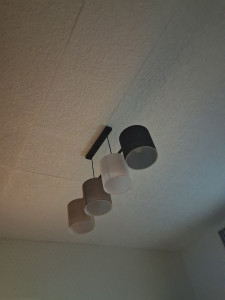 Photo de galerie - Fixation de lustre tout type de modèle 