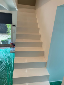 Photo de galerie - Rénovation d’un escalier. 