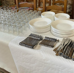 Photo de galerie - Couverts de service