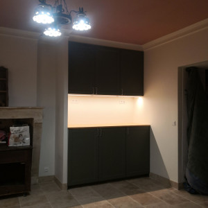 Photo de galerie - Rénovation complète d'une pièce cuisine.