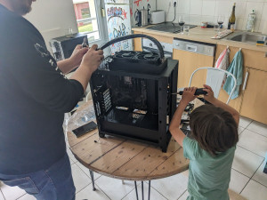 Photo de galerie - Formation au montage complet d'un nouveau PC 