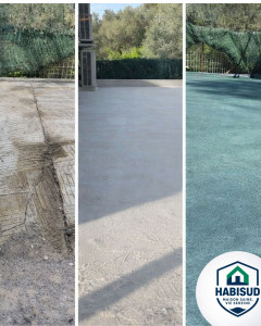 Photo de galerie - Étanchéité complète d’un toit-terrasse ?
Préparation du support, traitement bi-composant et finition durable pour une protection optimale contre les infiltrations.
✔ Intervention soignée
✔ Solution durable