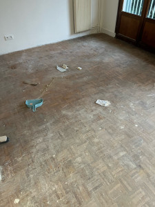 Photo de galerie - Ponceuse à parquet