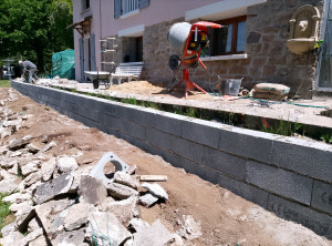 Photo de galerie - Réalisation d’une dalle en béton