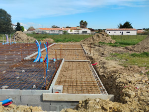 Photo de galerie - Préparation dalle béton 