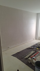 Photo de galerie - Ratissage murs 