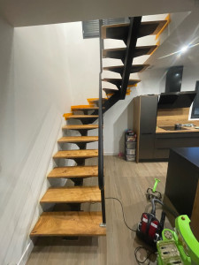 Photo de galerie - Rénovation marche escalier 