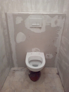 Photo de galerie - Rénovation peinture et carrelage toilette 