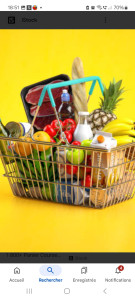 Photo de galerie - Courses personne âgée 