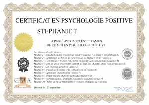 Photo de galerie - Certificat en psychologie positive
