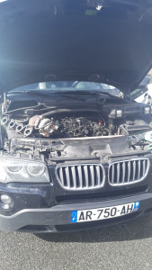 Photo de galerie - Changement turbo hs et collecteur percé bmw x3