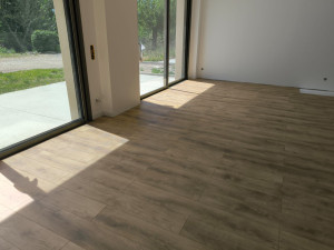 Photo de galerie - Pose de parquet stratifié 