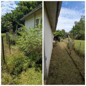 Photo de galerie - Remise en état d'un jardin après plus d'un an sans entretien...