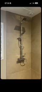 Photo de galerie - Installation d’une robinetterie de douche 