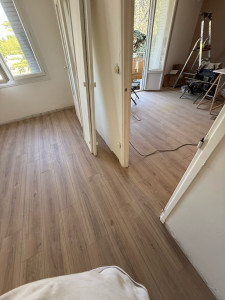 Photo de galerie - Pose parquet 