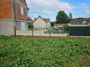 Photo de galerie - Pose de clôture.