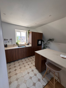 Photo de galerie - Pose cuisine et carrelage 