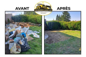 Photo de galerie - Débarras d'un chantier sur Montbronn