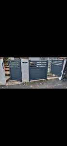 Photo de galerie - Pose portail et porte 