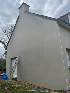 Photo de galerie - Nettoyage pignon après 