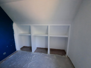Photo de galerie - Meubles sur mesure en placo 