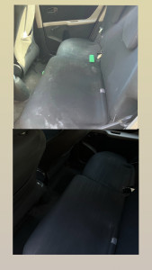 Photo de galerie - Nettoyage en profondeur des sièges de voiture (avant, après )