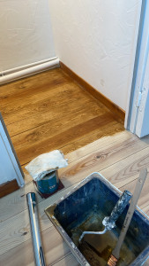 Photo de galerie - Lasure parquet