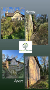 Photo de galerie - Débroussaillage autour de la maison 