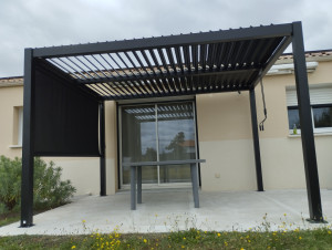 Photo de galerie - Pose de pergolas