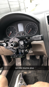 Photo de galerie - Remplacement système de Néman sur Golf V