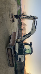 Photo de galerie - Travaux de remise en état d’un chemin.