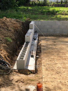 Photo de galerie - Mur du soutènement 