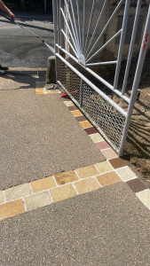 Photo de galerie - Pose de pavé et béton désactivé 
