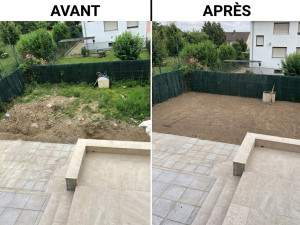 Photo de galerie -     Préparation du terrain