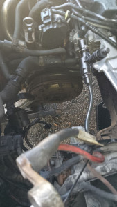 Photo de galerie - Remplacement kit d'embrayage et volant moteur bimasse sur Volkswagen Tiguan 2.0 TDi